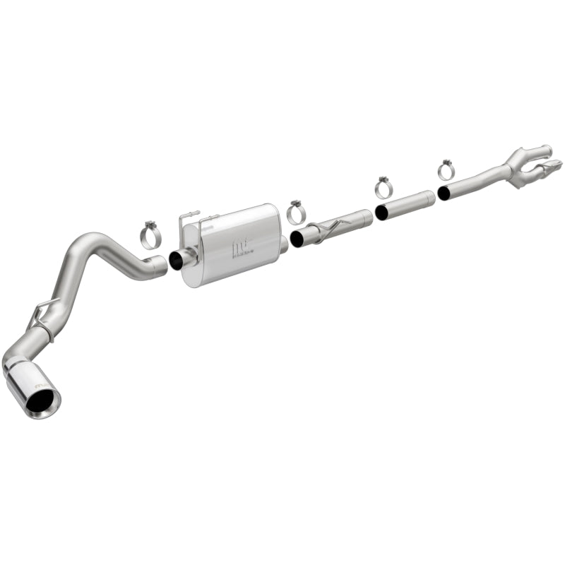 MagnaFlow CatBack 17-18 Ford F-250/F-350 6.2L Stainless Steel Exhaust w/ Single Side Exit-Catback-Deviate Dezigns (DV8DZ9)