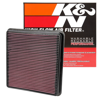 K&N 07-10 Toyota Tundra/Sequoia/Land Cruiser Drop In Air Filter-Air Filters - Drop In-Deviate Dezigns (DV8DZ9)