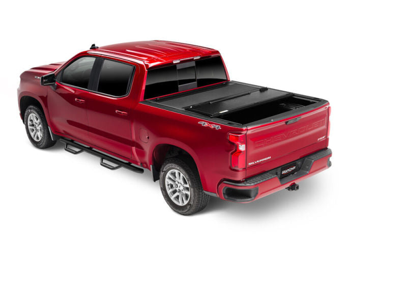 UnderCover 19-20 Chevy Silverado 1500HD 6.5ft (w/ or w/o MPT) Armor Flex Bed Cover - Black Textured-Bed Covers - Folding-Deviate Dezigns (DV8DZ9)