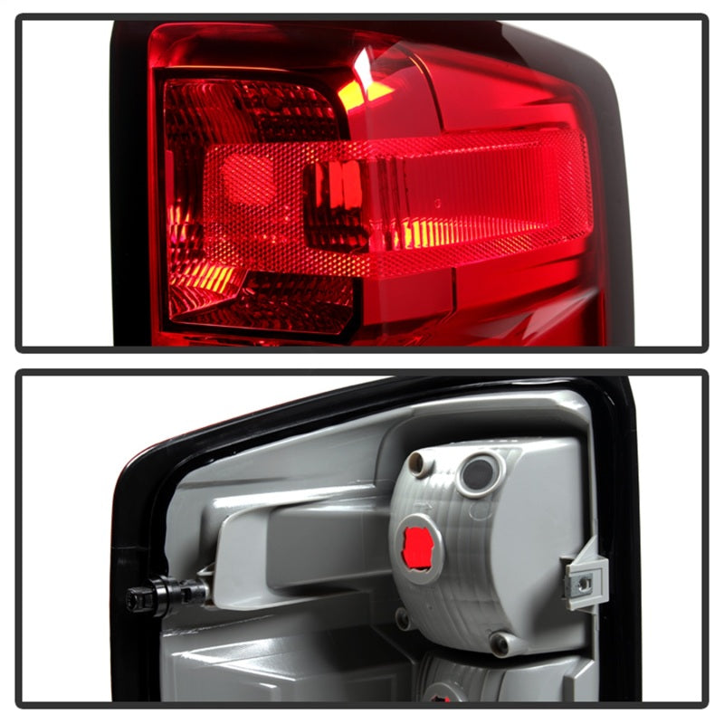 Xtune Chevy Silverado 2014-2016 Passenger Side Tail Lights - OEM Right ALT-JH-CS14-OE-R-Tail Lights-Deviate Dezigns (DV8DZ9)