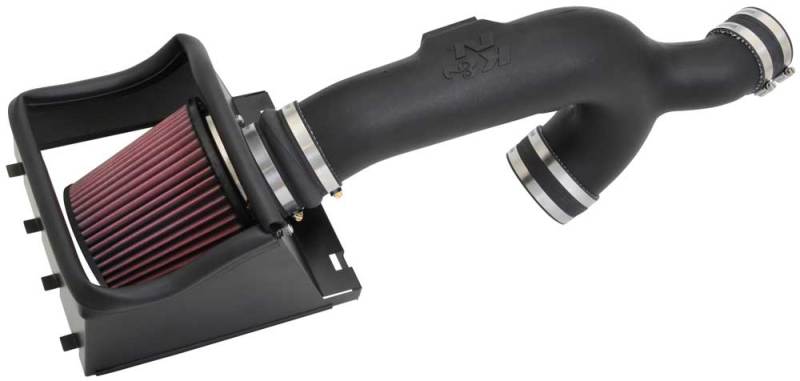 K&N 11-14 Ford F-150 3.5L V6 Performance Intake Kit-Cold Air Intakes-Deviate Dezigns (DV8DZ9)