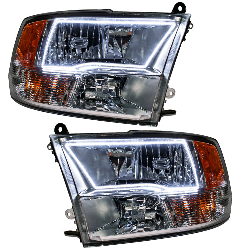 Oracle 09-17 Dodge Ram Sport SMD HL - Chrome - White-Headlights-Deviate Dezigns (DV8DZ9)