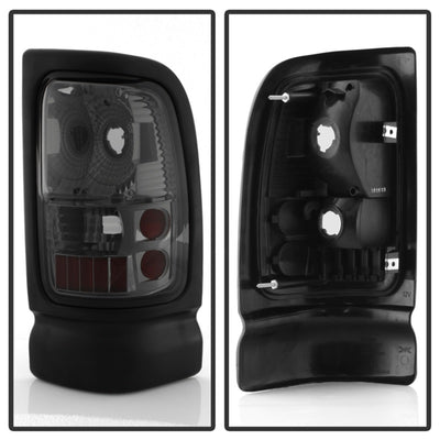 Xtune Dodge Ram 1500/2500/3500 94-01 Euro Style Tail Lights Smoke ALT-ON-DRAM94-SM-Tail Lights-Deviate Dezigns (DV8DZ9)