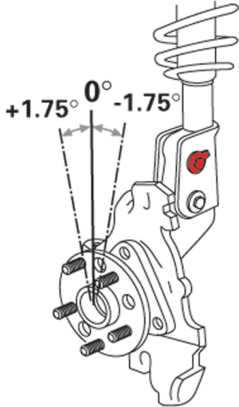 SPC Performance EZ Cam XR Bolts (Pair) (Replaces 12mm Bolts)-Alignment Kits-Deviate Dezigns (DV8DZ9)