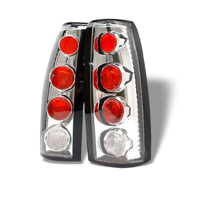 Spyder Chevy C/K Series 1500/2500 88-98/GMC Sierra 88-98 Euro Style Tail Lights Chrm ALT-YD-CCK88-C-Tail Lights-Deviate Dezigns (DV8DZ9)