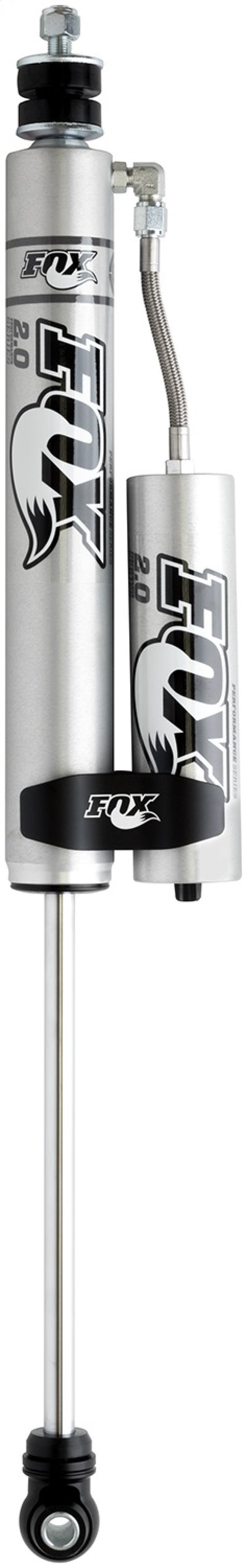 Fox 01-10 Chevy HD 2.0 Perf Series 8.1in. Smooth Body Remote Res. Front Shock / 4-6in. Lift - Alum.-Shocks and Struts-Deviate Dezigns (DV8DZ9)