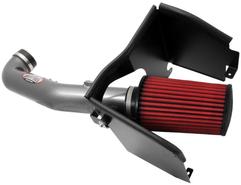 AEM 04-08 Nissan Armada Silver Brute Force Air Intake-Cold Air Intakes-Deviate Dezigns (DV8DZ9)