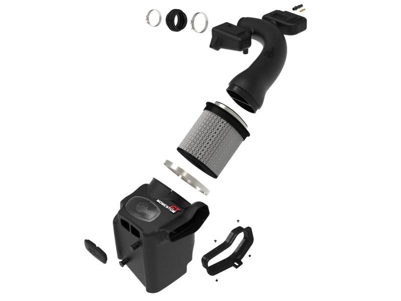 aFe Momentum GT Pro DRY S Cold Air Intake System 20-21 Ford F-250/F-350-Cold Air Intakes-Deviate Dezigns (DV8DZ9)