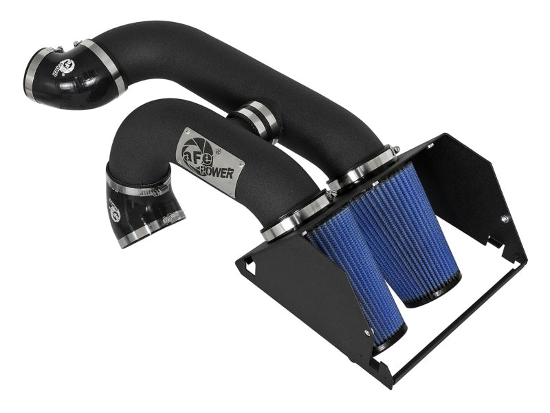 aFe Magnum FORCE Stage-2 Pro 5R Cold Air Intake System 2017 Ford F-150 Raptor V6-3.5L (tt) - Black-Cold Air Intakes-Deviate Dezigns (DV8DZ9)