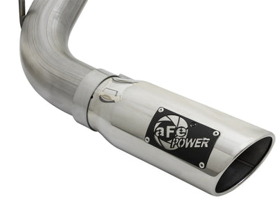 aFe MACH Force-Xp 2-1/2in Cat-Back Exhaust System w/ Polished Tip 16-17 Nissan Titan XD V8 5.6L-Catback-Deviate Dezigns (DV8DZ9)