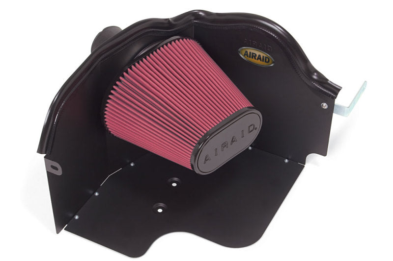 Airaid 05-07 Ford F-250/350 6.8L V-10 CAD Intake System w/o Tube (Oiled / Red Media)-Cold Air Intakes-Deviate Dezigns (DV8DZ9)