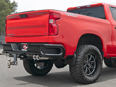 aFe Vulcan Series 3in 304SS Exhaust Cat-Back Exh w/ Pol Tips 2019 GM Silverado / Sierra 1500 V8-5.3L-Catback-Deviate Dezigns (DV8DZ9)