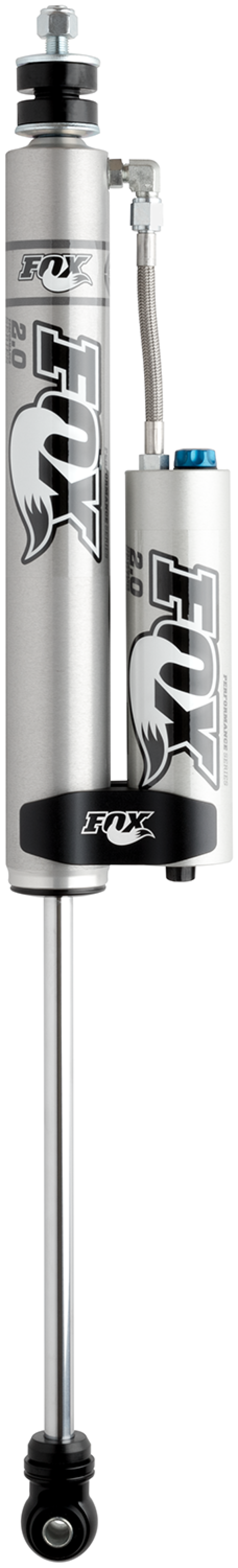 Fox 05+ Ford SD 2.0 Perf Series 9.6in. Smooth Body Remote Res. Front Shock w/CD Adj. / 2-3.5in. Lift-Shocks and Struts-Deviate Dezigns (DV8DZ9)