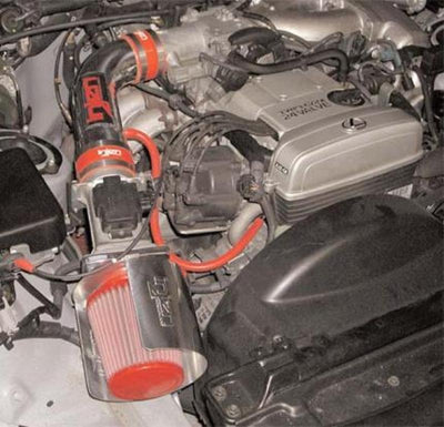 Injen 93.5-95 Supra (NA) / 92-95 GS300 SC300 w/ Heat Shield Polished Short Ram Intake-Cold Air Intakes-Deviate Dezigns (DV8DZ9)