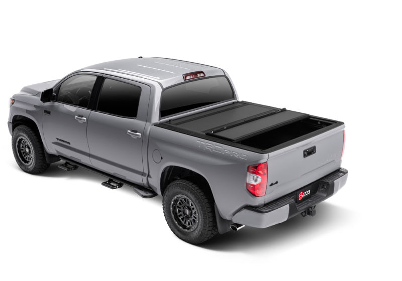 BAK 07-20 Toyota Tundra (w/ OE Track System) 5ft 6in Bed BAKFlip MX4 Matte Finish-Tonneau Covers - Hard Fold-Deviate Dezigns (DV8DZ9)