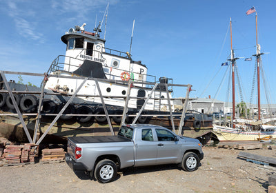 BAK 07-20 Toyota Tundra (w/ OE Track System) 5ft 6in Bed BAKFlip G2-Tonneau Covers - Hard Fold-Deviate Dezigns (DV8DZ9)