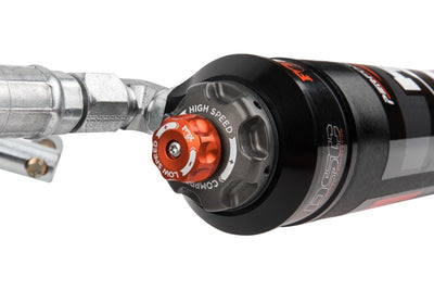 Fox 19+ Ram 1500 2.5 Perf. Series 6in R/R Front Coilover Non-TB/Non-AT4 3.5in / TB/AT4 1.5in Lift-Coilovers-Deviate Dezigns (DV8DZ9)