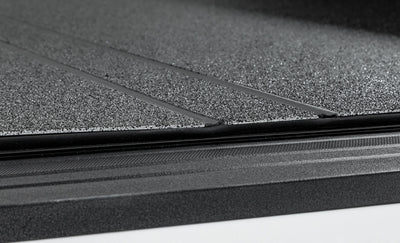 Access LOMAX Tri-Fold Cover Black Urethane Finish 19+ Chevrolet Silverado 1500 - 6ft 6in Bed-Bed Covers - Folding-Deviate Dezigns (DV8DZ9)