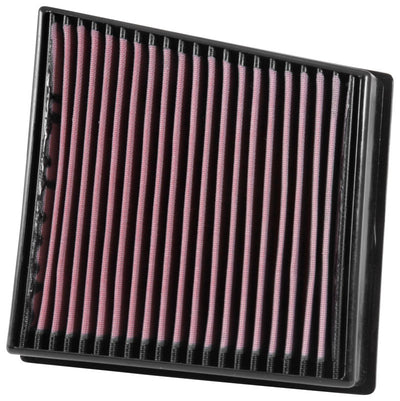 K&N 2017 Chevrolet Silverado 2500HD V8-6.6L DSL Replacement Drop In Air Filter-Air Filters - Drop In-Deviate Dezigns (DV8DZ9)