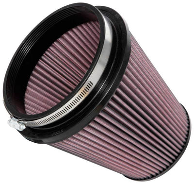 K&N Universal Clamp-On Air Filter 6in FLG / 7-1/2in B / 5in T / 7-1/2in H-Air Filters - Universal Fit-Deviate Dezigns (DV8DZ9)