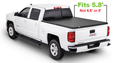 Tonno Pro 14-19 Chevy Silverado 1500 5.8ft Fleetside Hard Fold Tonneau Cover-Tonneau Covers - Hard Fold-Deviate Dezigns (DV8DZ9)