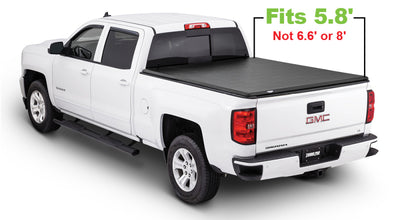 Tonno Pro 14-19 Chevy Silverado 1500 5.8ft Fleetside Hard Fold Tonneau Cover-Tonneau Covers - Hard Fold-Deviate Dezigns (DV8DZ9)