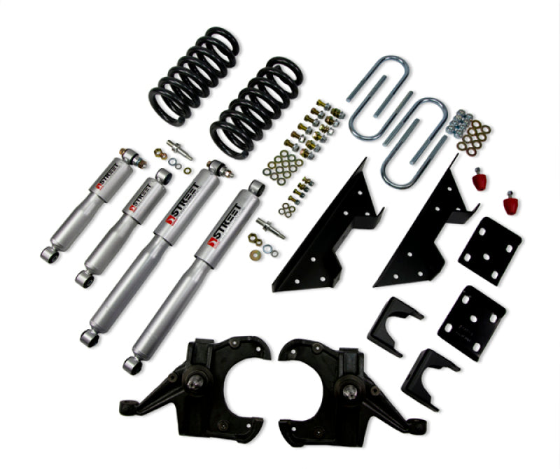 Belltech LOWERING KIT WITH SP SHOCKS-Lowering Kits-Deviate Dezigns (DV8DZ9)