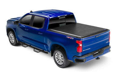 Lund 96-04 Dodge Dakota (6.5ft. Bed) Genesis Roll Up Tonneau Cover - Black-Tonneau Covers - Roll Up-Deviate Dezigns (DV8DZ9)