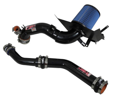 Injen 2008-14 Mitsubishi Evo X 2.0L 4Cyl Black Short Ram Intake-Cold Air Intakes-Deviate Dezigns (DV8DZ9)