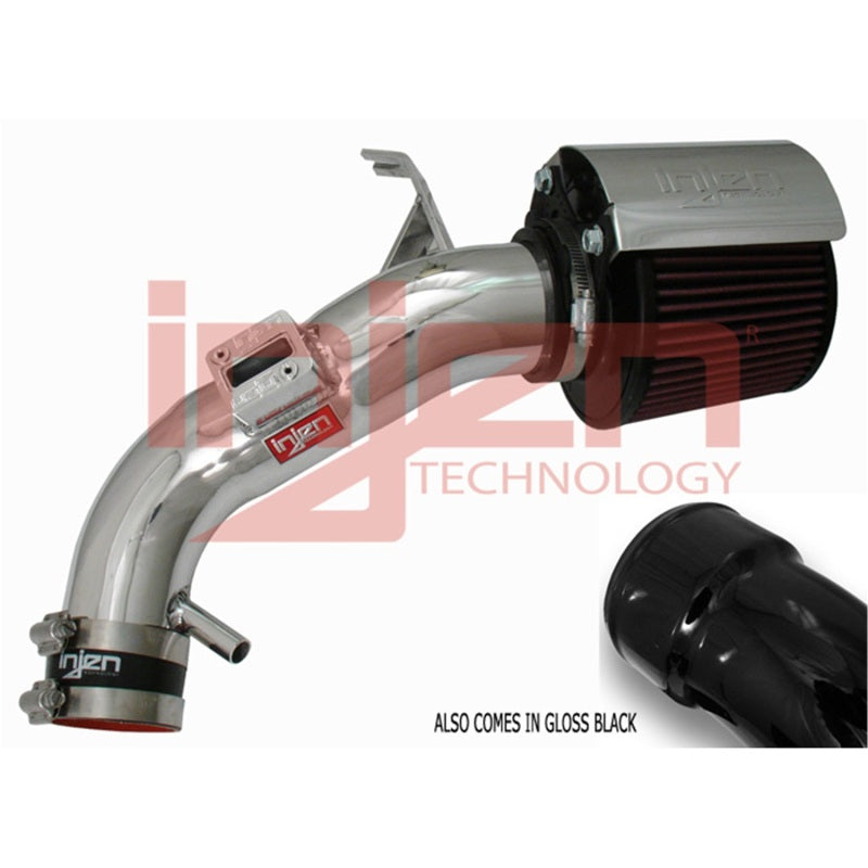 Injen 07-09 Altima 4 Cylinder 2.5L w/ Heat Shield (Automatic Only) Black Short Ram Intake-Cold Air Intakes-Deviate Dezigns (DV8DZ9)