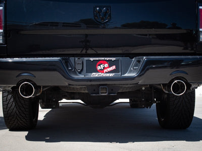 aFe 09-18 Ram 1500 V8 5.7L Hemi Gemini XV 3in 304 SS Cat-Back Exhaust w/ Polished Tips-Catback-Deviate Dezigns (DV8DZ9)