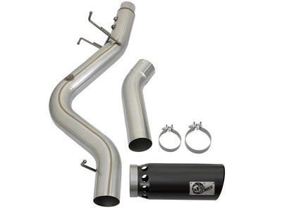 aFe ATLAS 5in DPF-Back Aluminized Steel Exhaust System GM Diesel Trucks 2017 V8 6.6L (td) L5P-DPF Back-Deviate Dezigns (DV8DZ9)