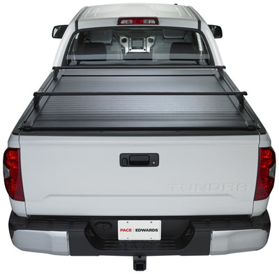 Pace Edwards 04-18 Chevy Silverado Hd - Dual Rear Wheel Ultragroove Tonneau Cover-Retractable Bed Covers-Deviate Dezigns (DV8DZ9)