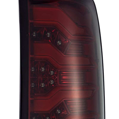 AlphaRex 14-18 GMC Sierra 1500 PRO-Series LED Tail Lights Red Smoke-Tail Lights-Deviate Dezigns (DV8DZ9)