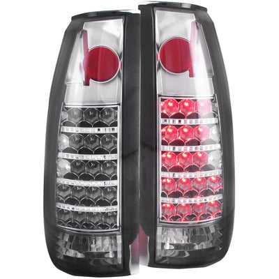 ANZO 1999-2000 Cadillac Escalade LED Taillights Smoke-Tail Lights-Deviate Dezigns (DV8DZ9)