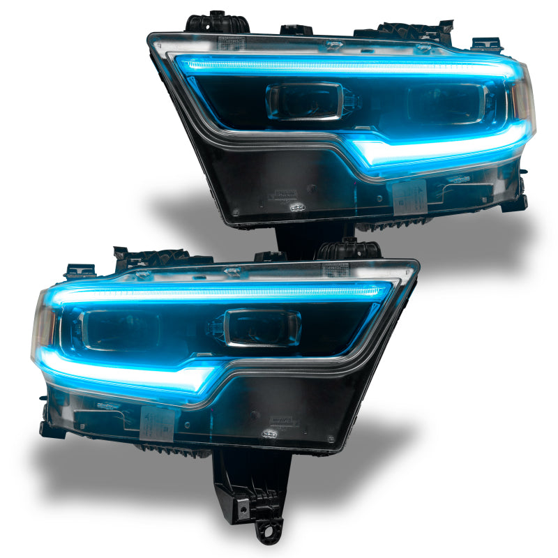 Oracle 19-21 RAM 1500 Projector LED Headlight DRL Kit - RGBW+A w/ BC1 Controller SEE WARRANTY-Headlights-Deviate Dezigns (DV8DZ9)
