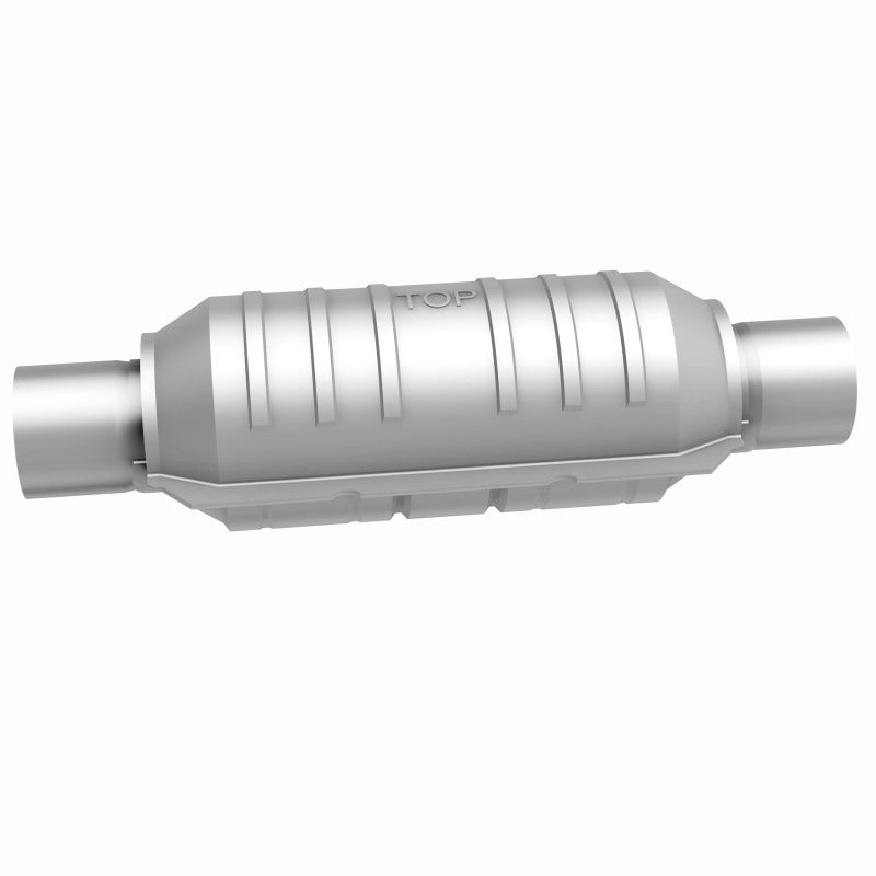 MagnaFlow Catalytic Converter 2 in Inlet 2 in Outlet 11 in Length SS-Catalytic Converter Universal-Deviate Dezigns (DV8DZ9)