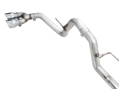 AWE 0FG 21+ Ford F150 Dual Side Exit Cat-Back Exhaust- 4.5in Chrome Silver Tips-Catback-Deviate Dezigns (DV8DZ9)