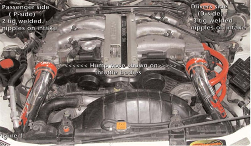 Injen 90-96 300Z Non Turbo Polished Short Ram Intake-Cold Air Intakes-Deviate Dezigns (DV8DZ9)