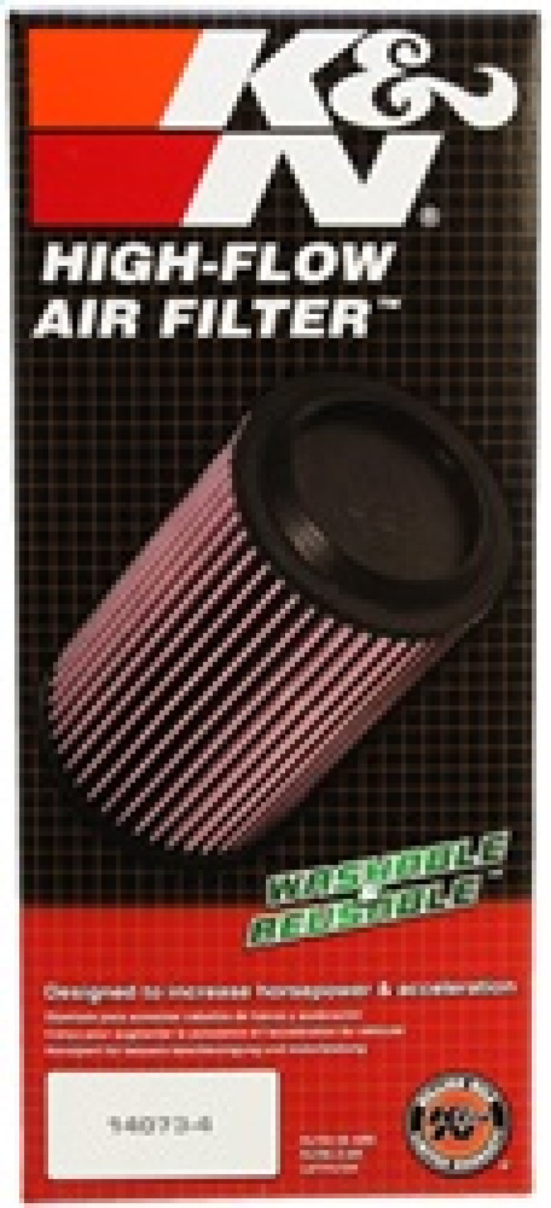 K&N 06-11 Fiat Ducato 2.3L L4 F/I Drop In Air Filter-Air Filters - Drop In-Deviate Dezigns (DV8DZ9)