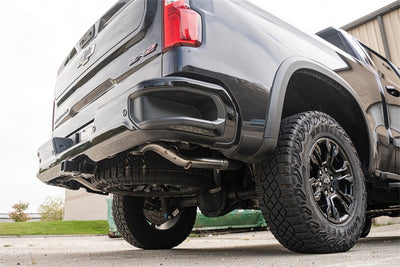 Corsa 22-23 Chevrolet Silverado 1500 Cat-Back Dual Rear Exit with Turn Down Tail Pipes-Catback-Deviate Dezigns (DV8DZ9)