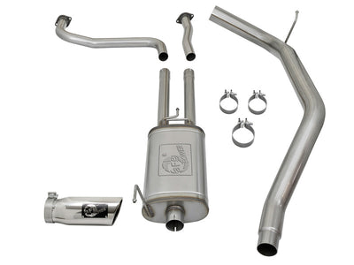 aFe MACH Force-Xp 2-1/2in Cat-Back Exhaust System w/ Polished Tip 16-17 Nissan Titan XD V8 5.6L-Catback-Deviate Dezigns (DV8DZ9)