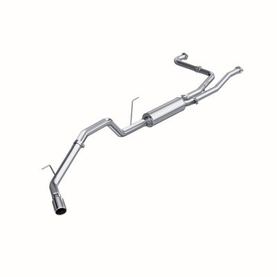 MBRP 2007-2009 Nissan Titan 5.6L EC/CC Cat Back Single Side-Catback-Deviate Dezigns (DV8DZ9)