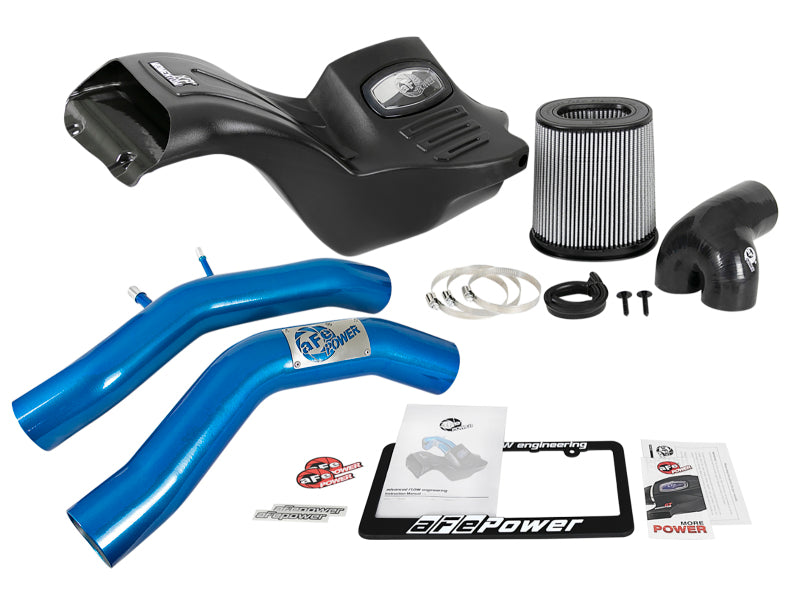 aFe Momentum XT Pro DRY S Cold Air Intake System 15-19 Ford F150 5.0L V8-Air Filters - Universal Fit-Deviate Dezigns (DV8DZ9)