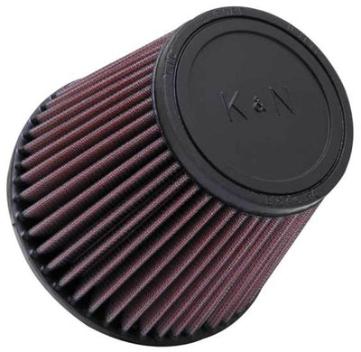 K&N Filter Universal Rubber Filter 3 Inch Flange 6 inch Base 4 inch Top 5 inch Height-Air Filters - Universal Fit-Deviate Dezigns (DV8DZ9)
