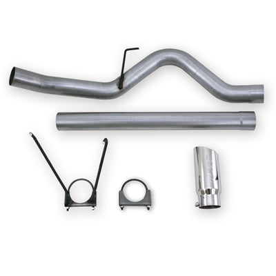 MBRP 10-12 Dodge/Chrysler 2500/3500 Cummins 6.7L Filter Back Single Side Exit Alum Exhaust-DPF Back-Deviate Dezigns (DV8DZ9)