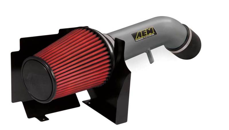 AEM 99-06 Chevy/GMC 5.3/6.0L Silver Brute Force Intake-Cold Air Intakes-Deviate Dezigns (DV8DZ9)