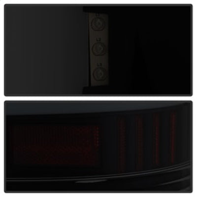 xTune 07-13 GMC Sierra 1500 LED Tail Lights - Black Smoke (ALT-ON-GS07-G2-LED-BSM)-Tail Lights-Deviate Dezigns (DV8DZ9)