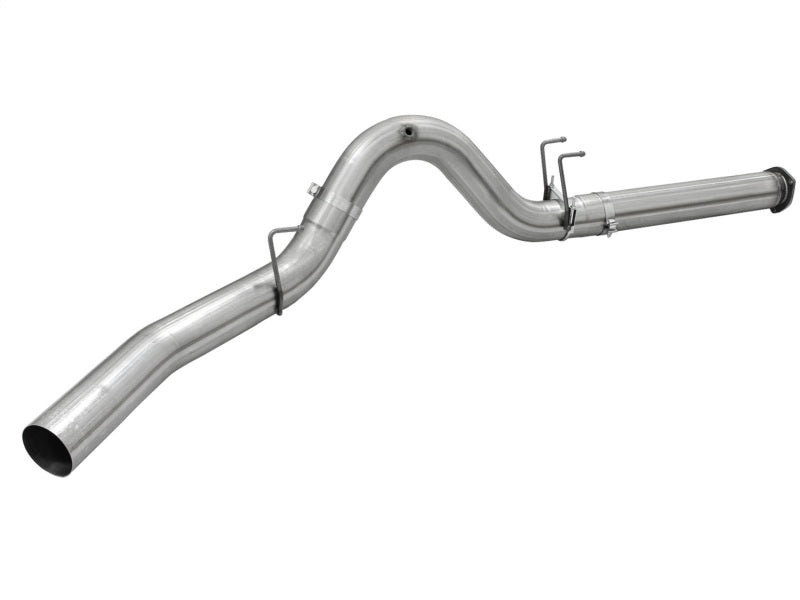 aFe MACHForce XP Exhaust 5in DPF-Back Stainless Steel Exhaust 2015 Ford Turbo Diesel V8 6.7L No Tip-Turbo Back-Deviate Dezigns (DV8DZ9)