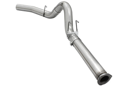 aFe MACHForce XP Exhaust 5in DPF-Back Stainless Steel Exhaust 2015 Ford Turbo Diesel V8 6.7L No Tip-Turbo Back-Deviate Dezigns (DV8DZ9)